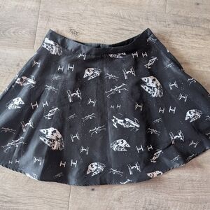Black Star Wars Skirt